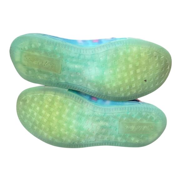 Skechers Twinkle Toes Girls Sz 13 Sneakers Light Up Soles Shoes Original Version - Picture 6 of 8